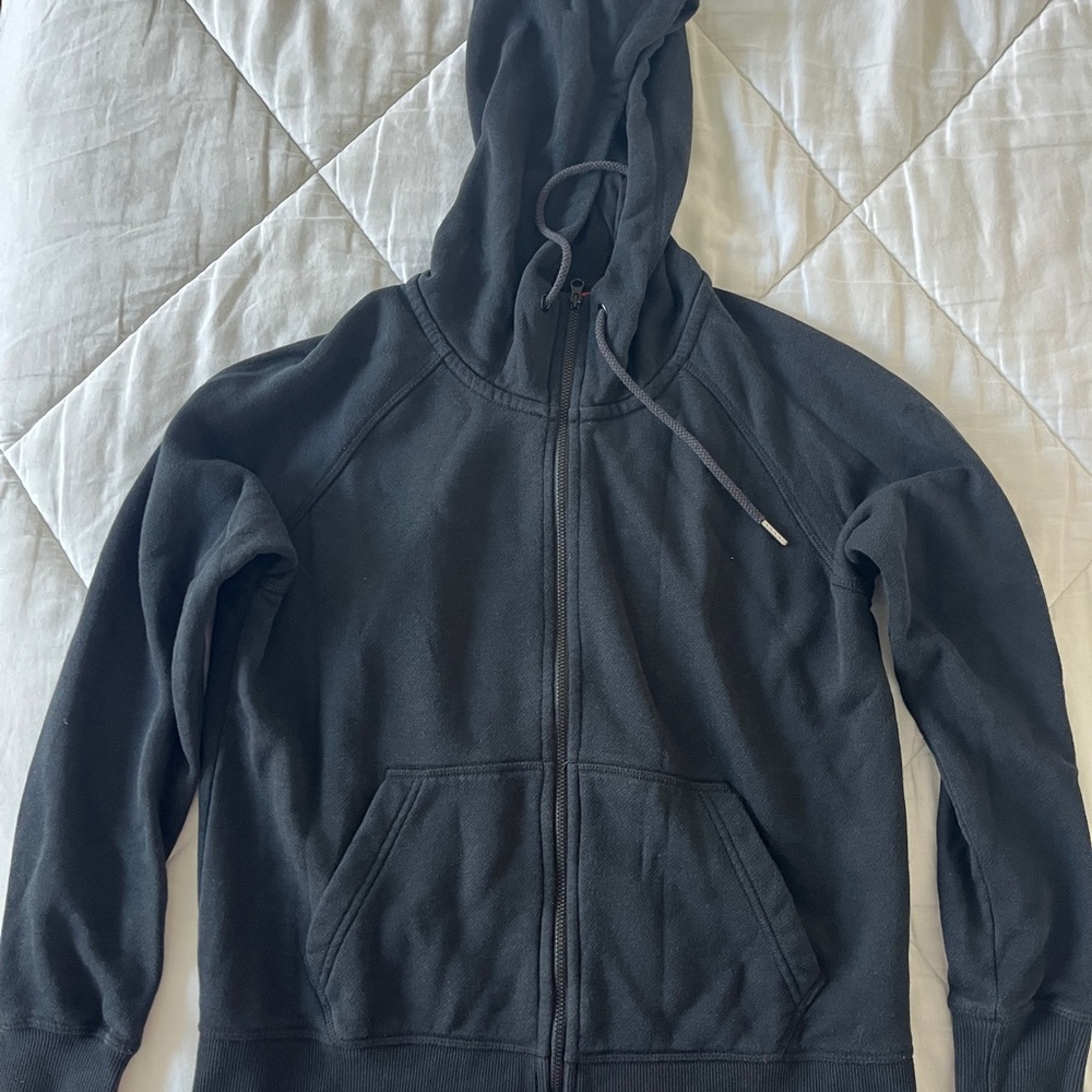 New balance black zip up hoodie